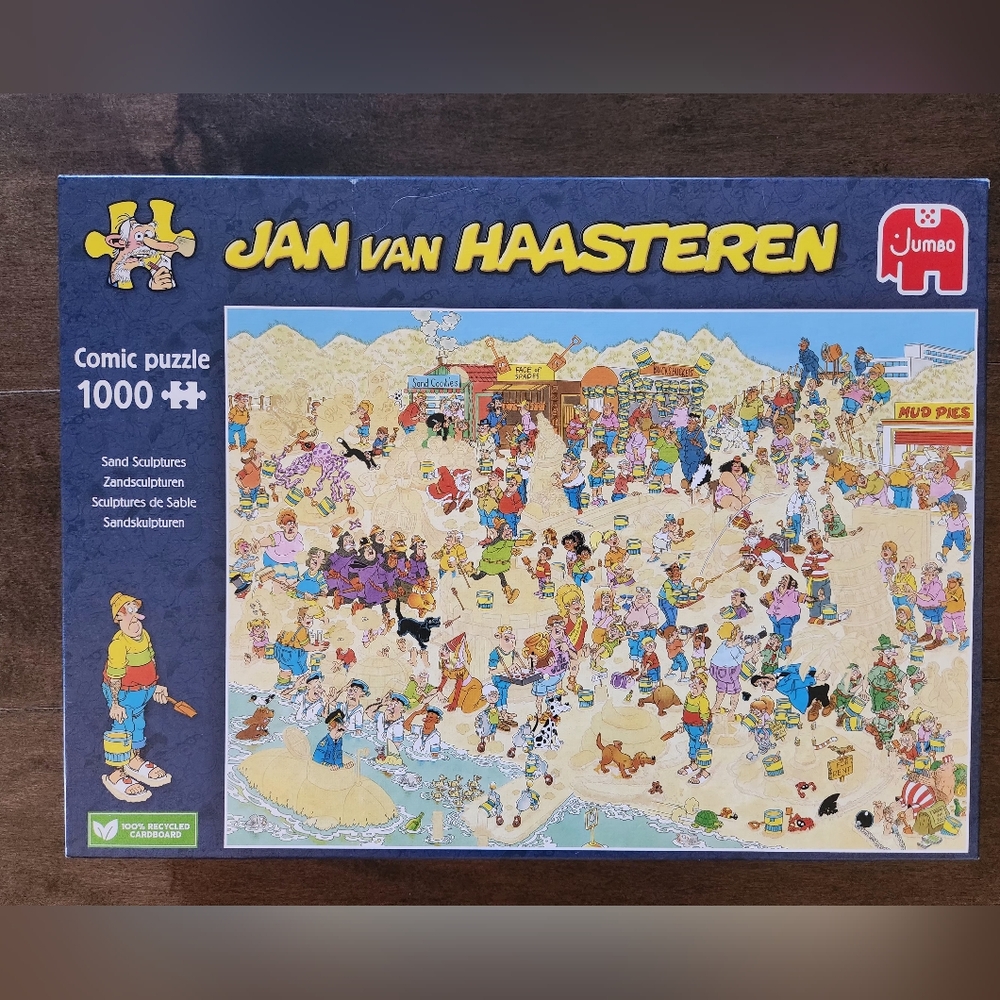 Comic Puzzle - 1000 Pieces - Multicolor